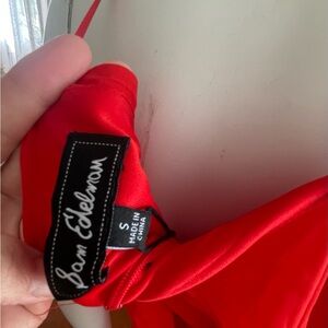 Midi dress, new with tags, size small, color between red and orange